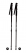 Палки для скандинавской ходьбы FORA, телескоп., длина 65-135 см (черный)