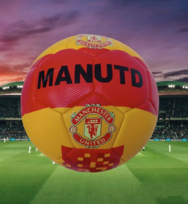 Детский спортивный тренировочный футбольный мяч Манчестер Юнайтед Manchester United