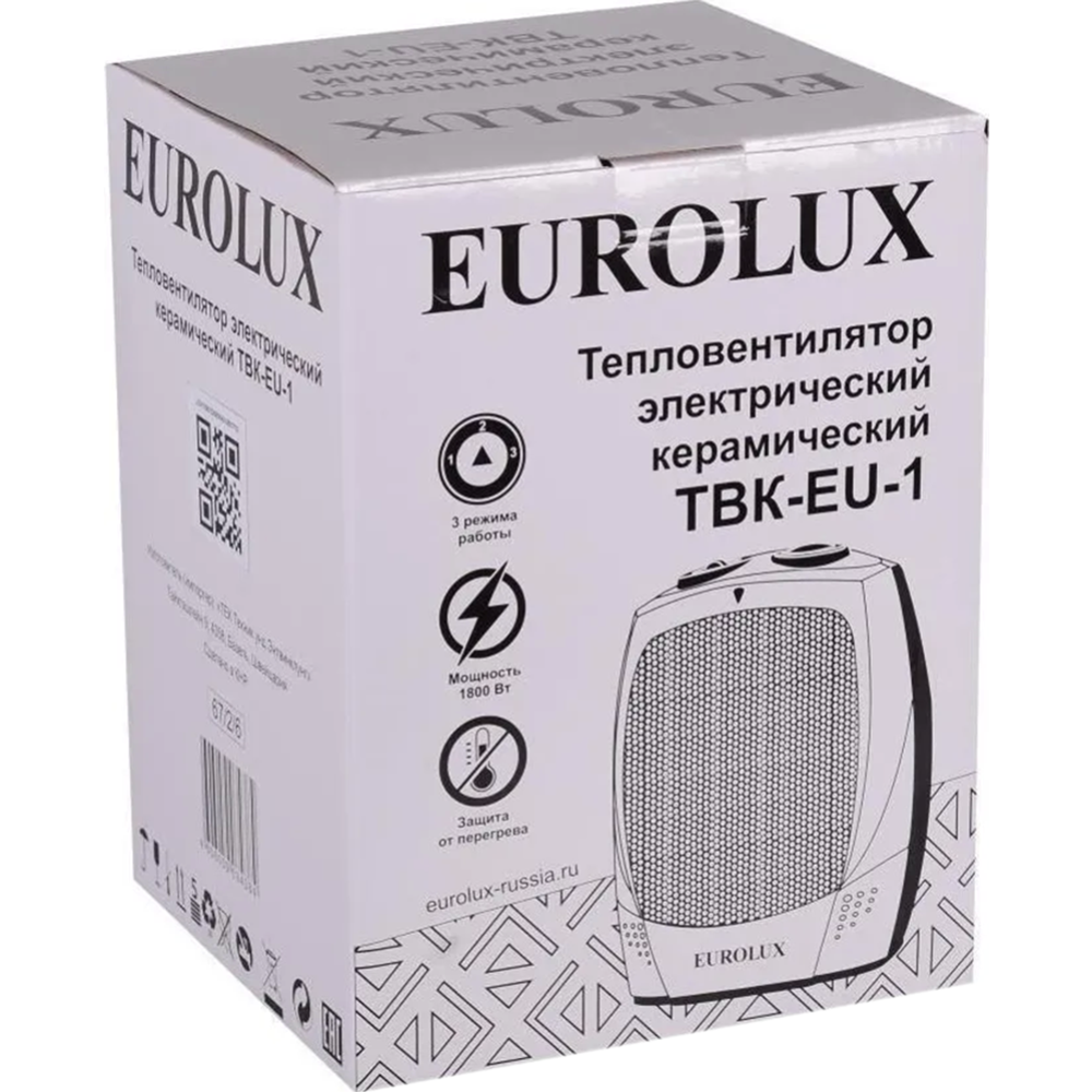 Тепловентилятор «Eurolux» ТВК-EU-1, 67/2/6