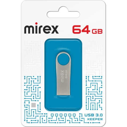 USB накопитель «Mirex» Keeper, 64GB, 13600-IT3KEP64