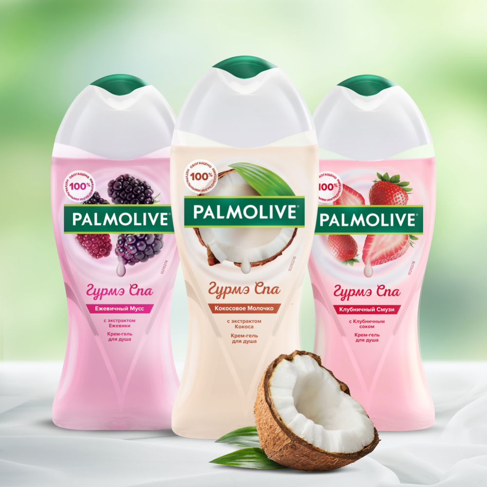 Гель-крем для душа «Palmolive» кокосовое молочко, 250 мл #3