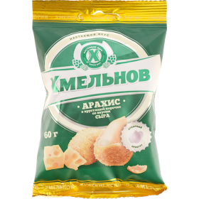 Арахис «Х­мель­но­в» со вкусом сыра, 60 г