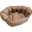 Картинка товара Лежанка для животных «Happy Friends» Ракушка, Амелия, песочный, 55х50х25 см