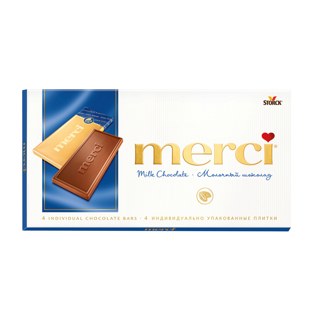 Шо­ко­лад «Merсi» мо­лоч­ный, 100 г