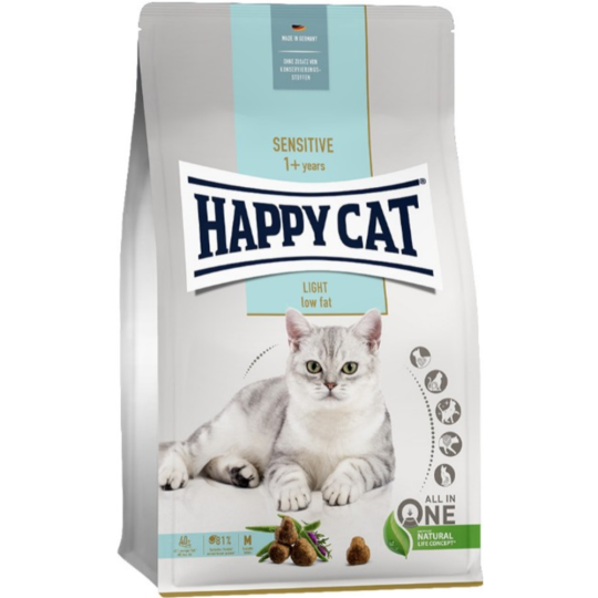 Корм для кошек «Happy Cat» Sensitive 1+ years Light 36/9, 70602, домашняя птица, 0.3 кг