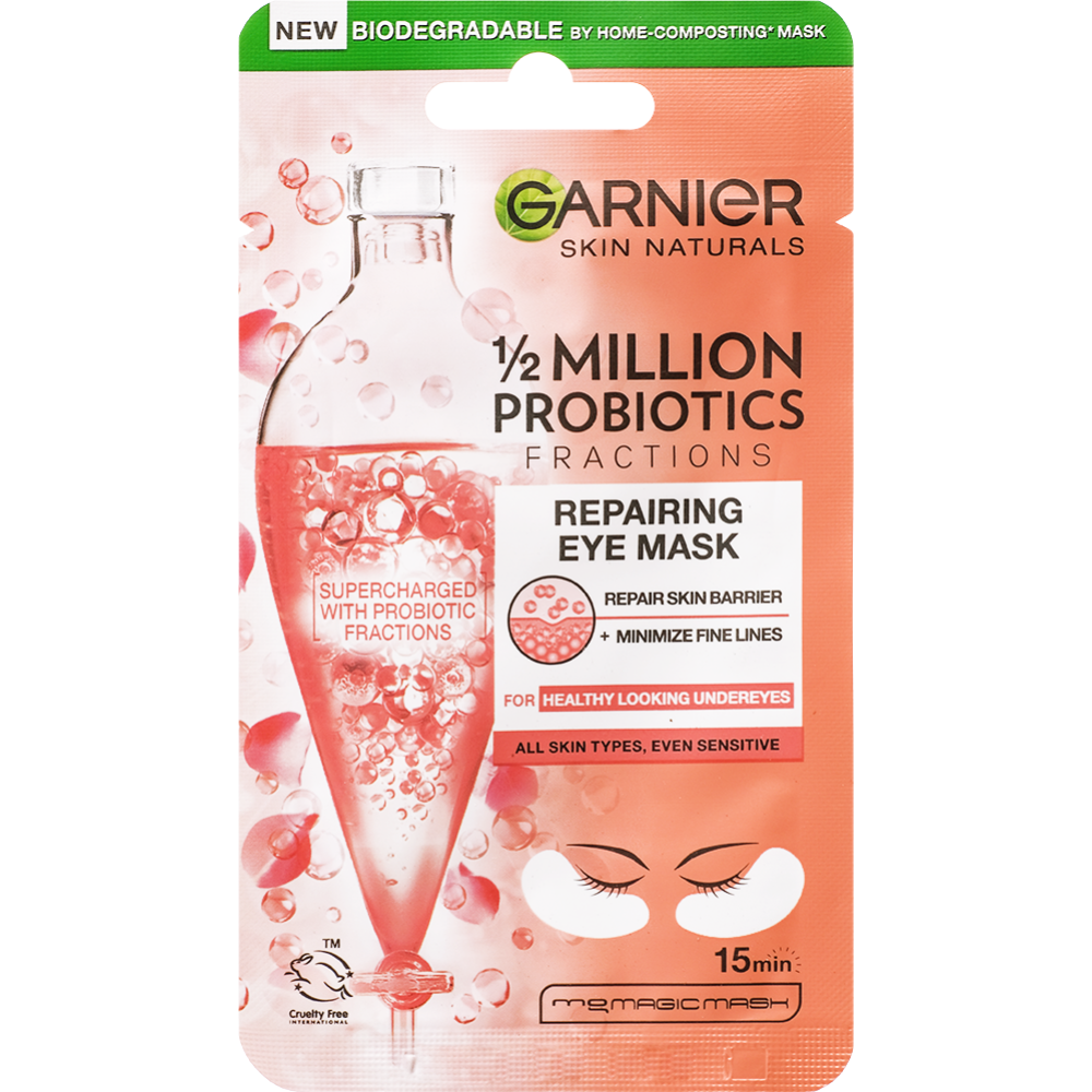 Патчи тканевые «Garnier» с пробиотиками