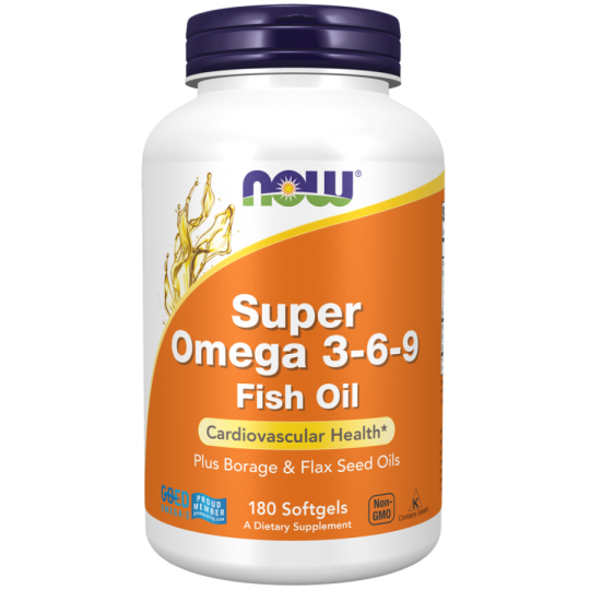 Супер Омега 3-6-9 Now Foods Super Omega 3-6-9, 180 капс.