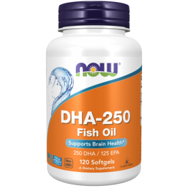 Омега-3 ДГК - 250 Now Foods Omega-3 DHA-250, 120 капс.