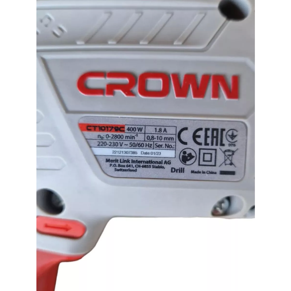 Дрель «Crown» CT10179C