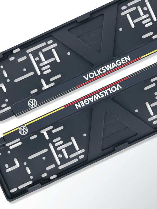 Рамка для номера автомобиля Volkswagen 2 шт.