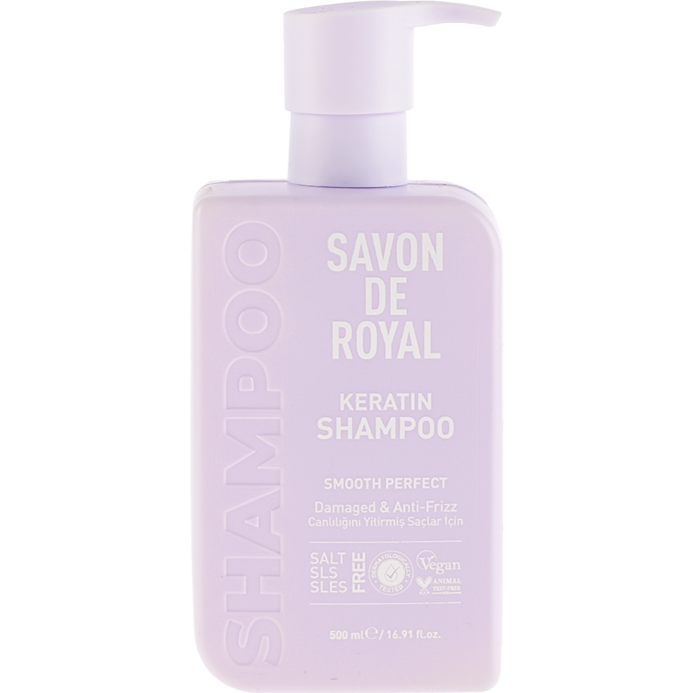 Шампунь для волос «Savon De Royal» с кератином, 500 мл