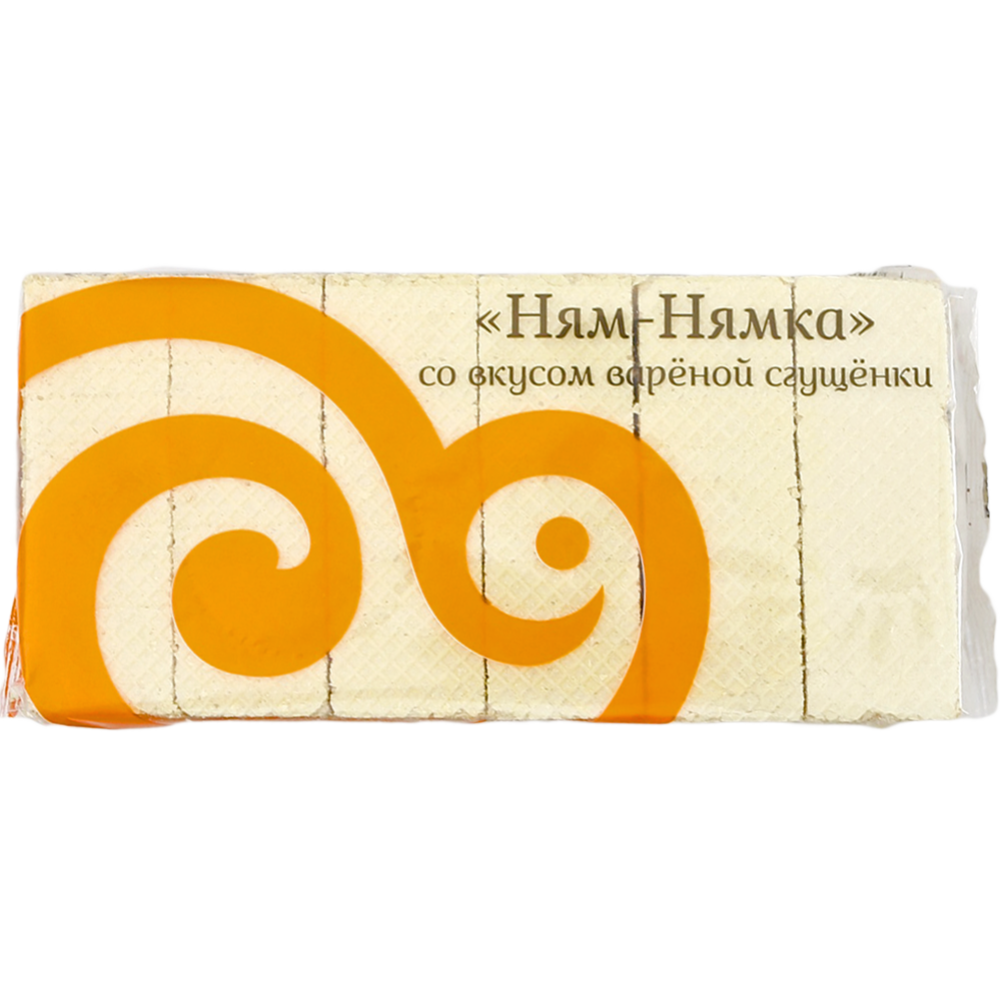 Вафли «Сла­до­не­ж» Ням-Нямка, со вкусом ва­ре­ной сгу­щен­ки, 200 г