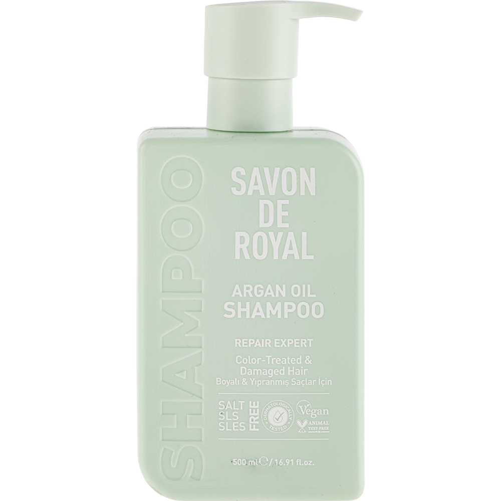 Шампунь для волос «Savon De Royal» с аргановым маслом, 500 мл