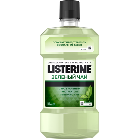 Ополаскиватель «Listerine» зеленый чай, 500 мл