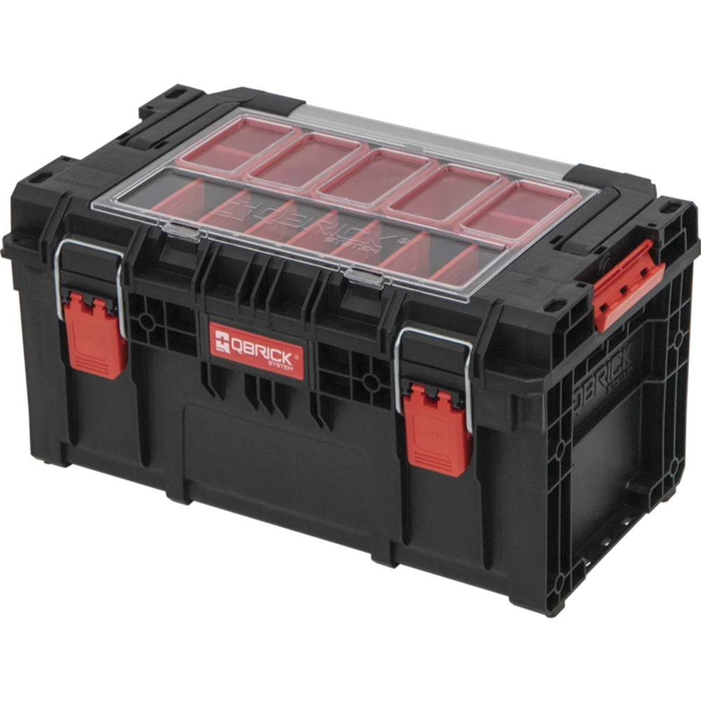 Ящик для инструментов «Qbrick System» Prime Toolbox 250 Expert, SKRQPRIM250ECZAPG001, черный