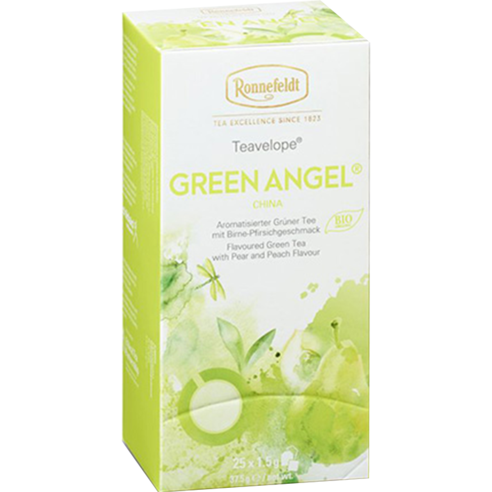 Чай зеленый «Ronnefeldt» зеленый ангел, 25 пакетиков