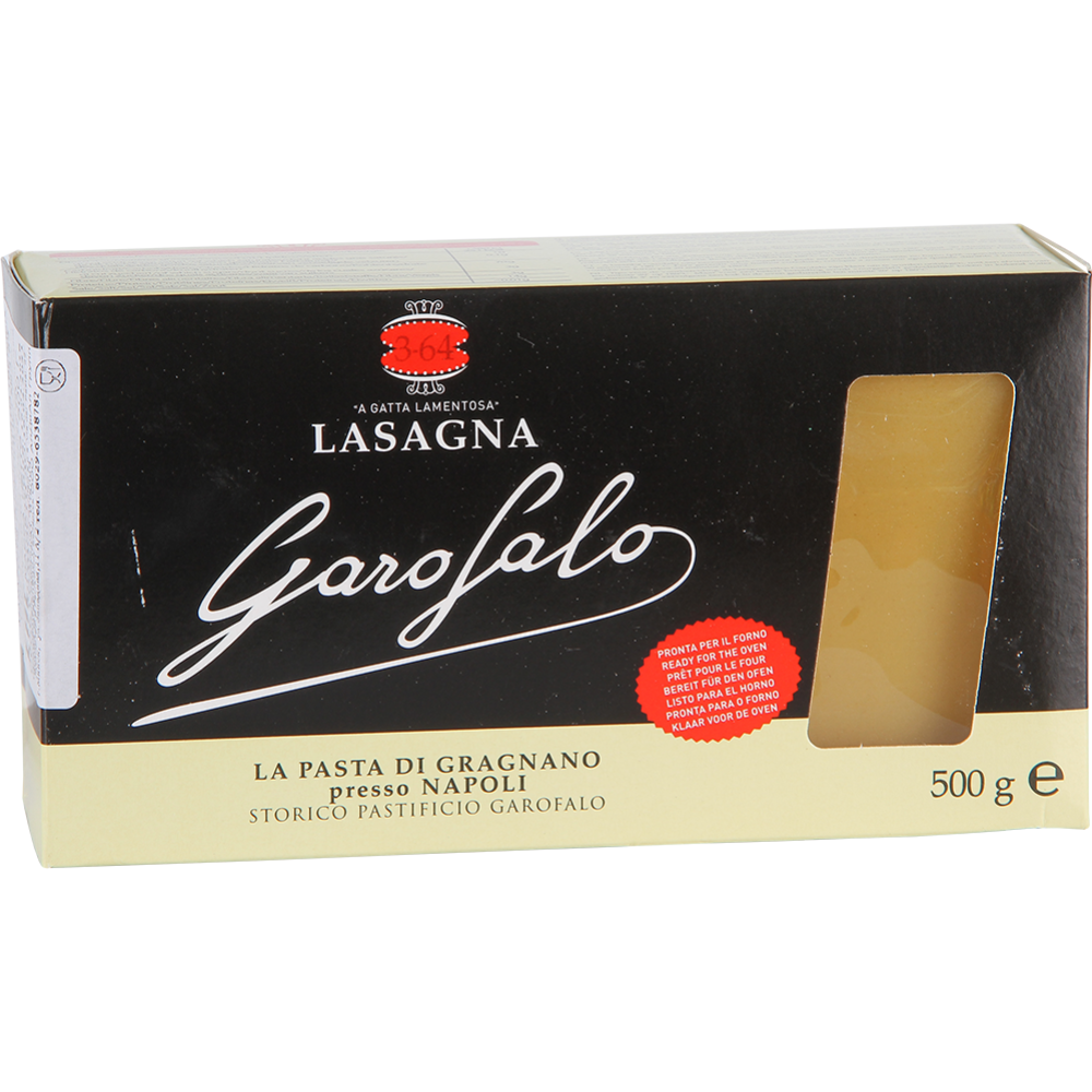 Макаронные изделия «Garofalo Lasagna» №3-36, 500 г
