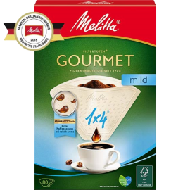 Комплект фильтров для кофе «Melitta» Mild, размер 4, 80 шт.