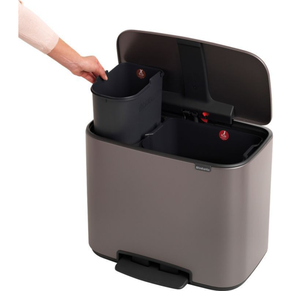 Мусорное ведро «Brabantia» Bo Pedal Bin, 121203, 34 л