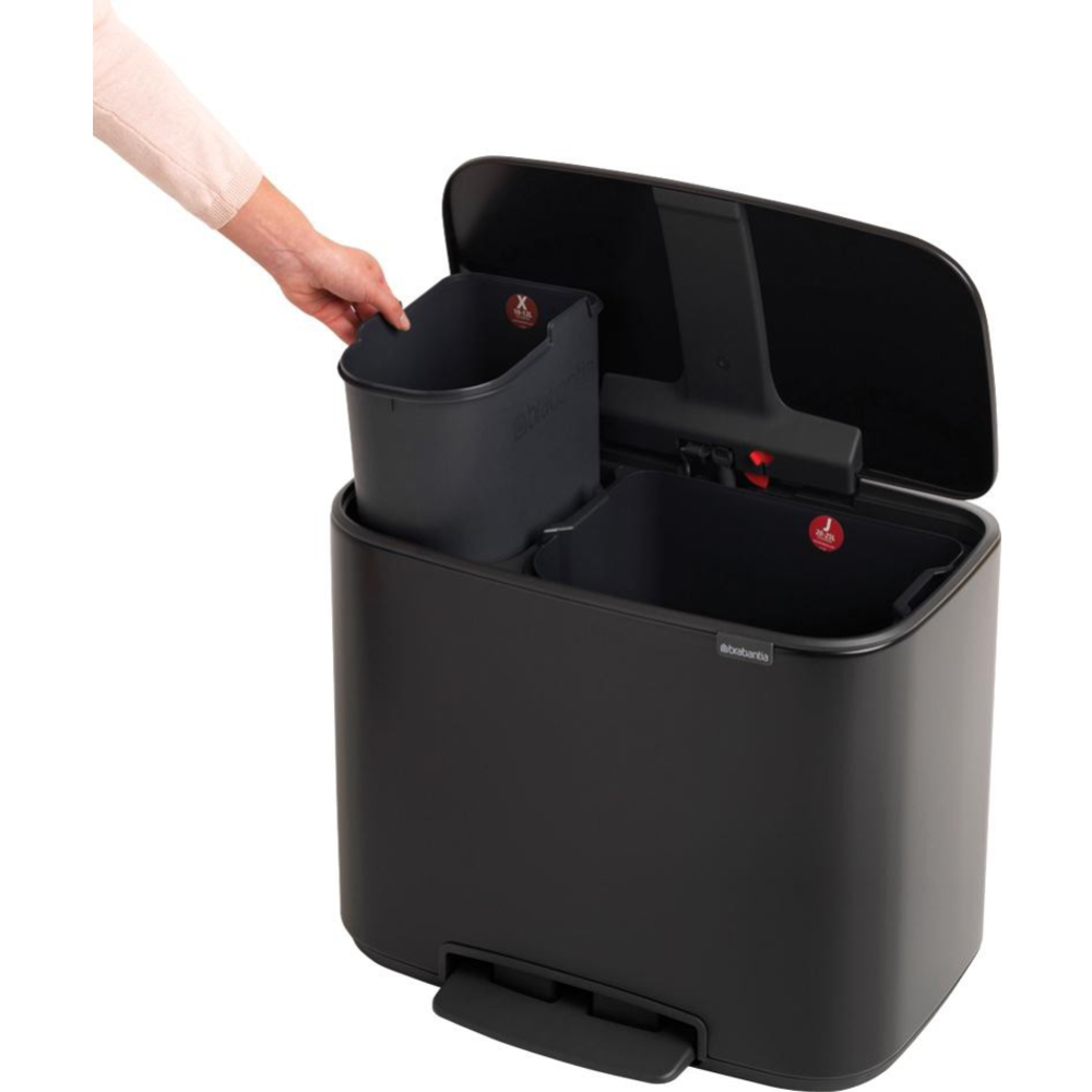 Мусорное ведро «Brabantia» Bo Pedal Bin, 121227, 34 л