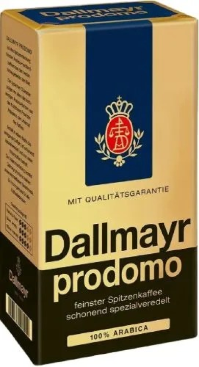 Кофе мо­ло­тый Dallmayr Prodomo 500г -2пачки + корица LECO