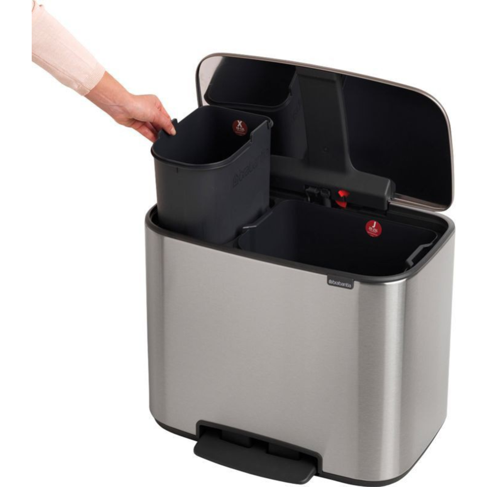 Мусорное ведро «Brabantia» Bo Pedal Bin, 121241, 34 л