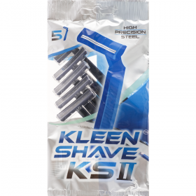 Бритвы од­но­ра­зо­вые «Kleen Shave» KS 2, 5 шт