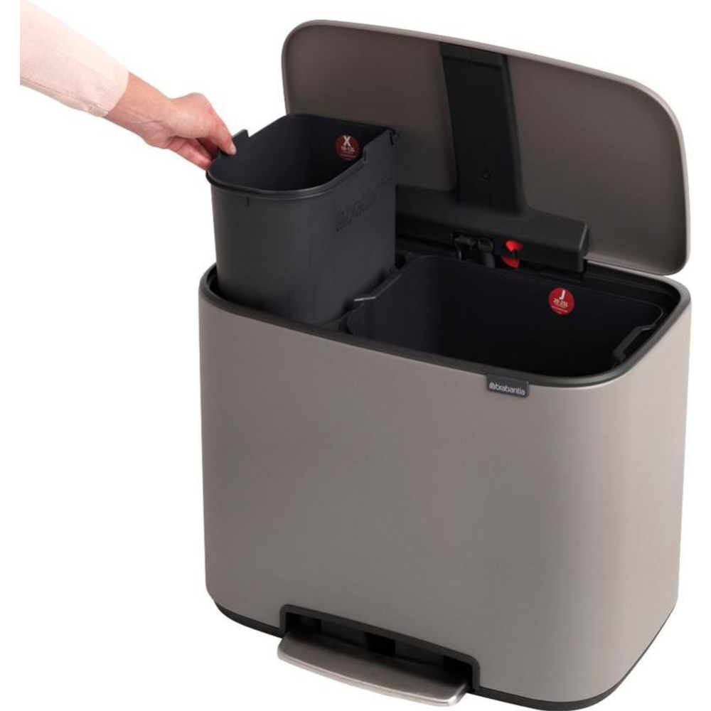 Мусорное ведро «Brabantia» Bo Pedal Bin, 121562, 34 л