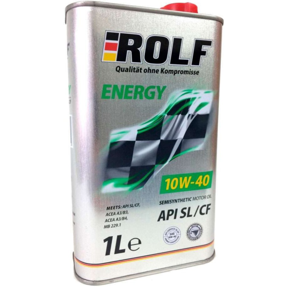 Картинка товара Моторное масло «Rolf» Energy SAE 10W-40 API SL/CF, 322424, 1 л