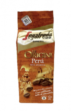 Кофе SEGAFREDO ZANETTI молотый "Le Origini Peru", 250г.