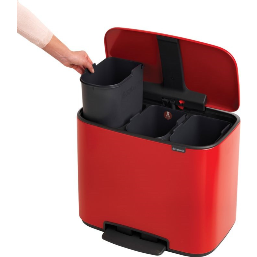 Мусорное ведро «Brabantia» Bo Pedal Bin, 121029, 33 л