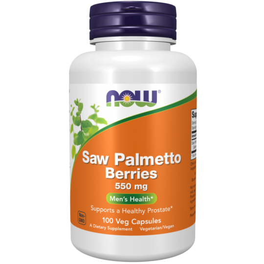 Ягоды Co Пальметто Now Foods Saw Palmetto Berries, 100 капс.