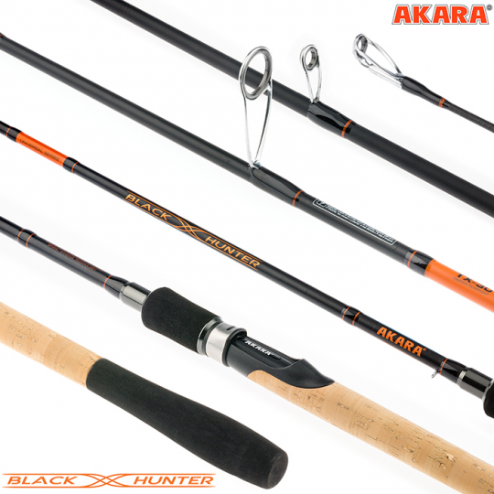 Спиннинг Akara Black Hunter (5-22) M822 2,48 м