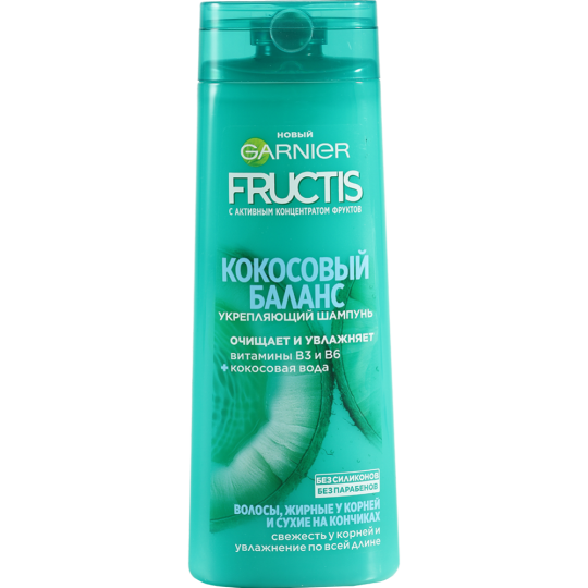 Шампунь «FRUCTIS» кокосовый баланс, 400 мл