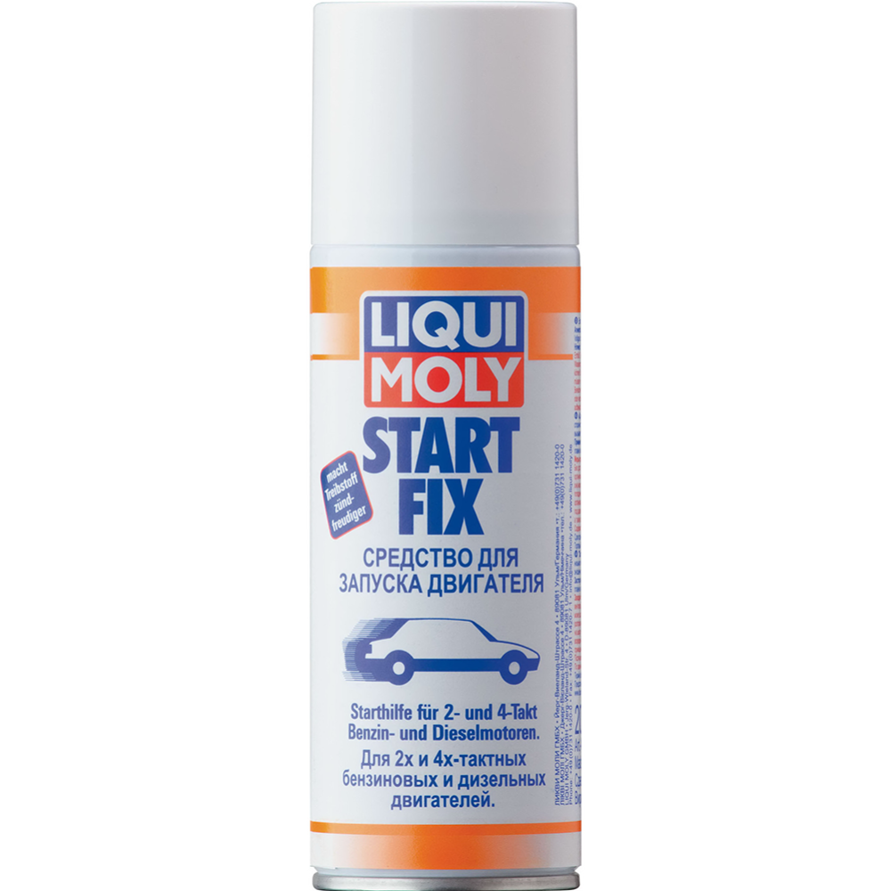 Автомобильная присадка «Liqui Moly» для запуска двигателя, Start Fix, 3902, 200 мл