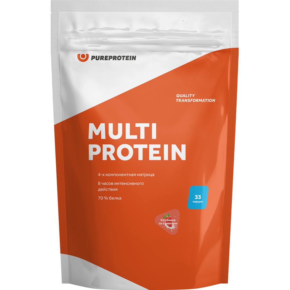 Мультикомпонентный протеин «Pureprotein» мокаччино, 1 кг  