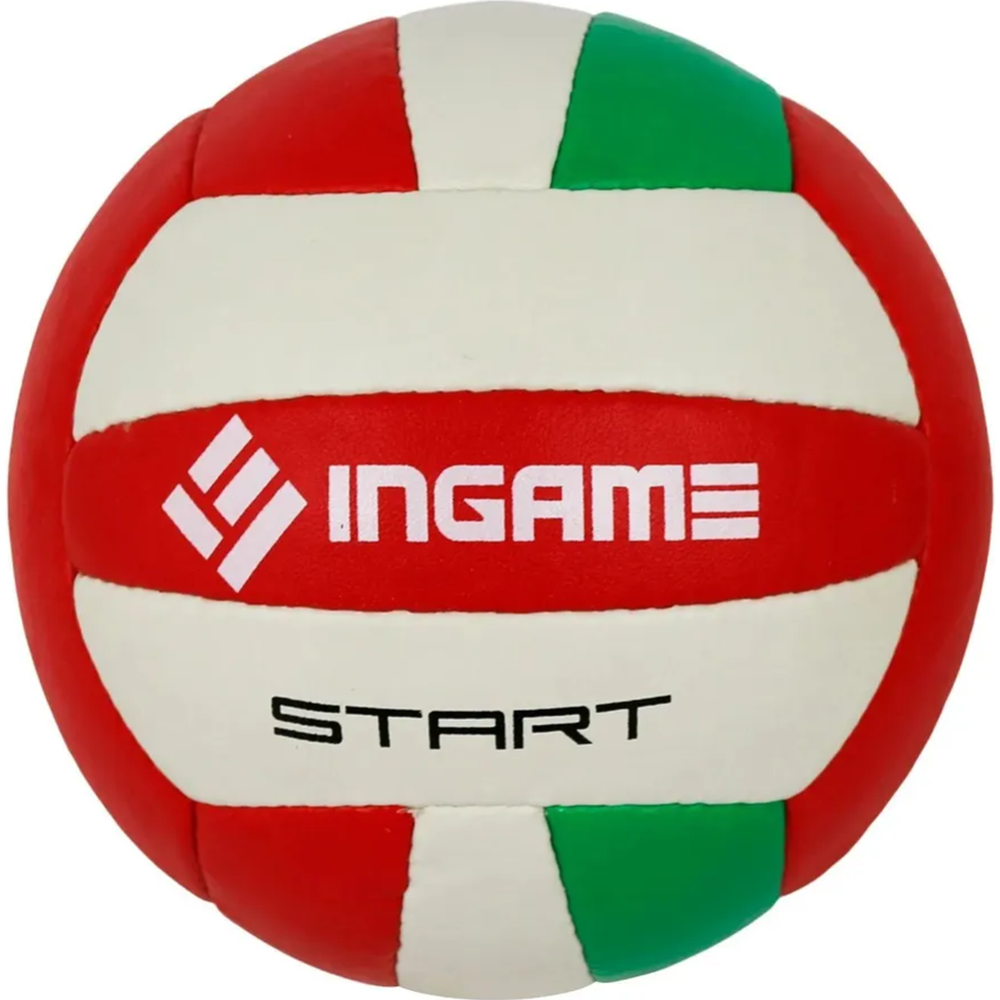 Волейбольный мяч «Ingame» Start, зеленый/белый/красный