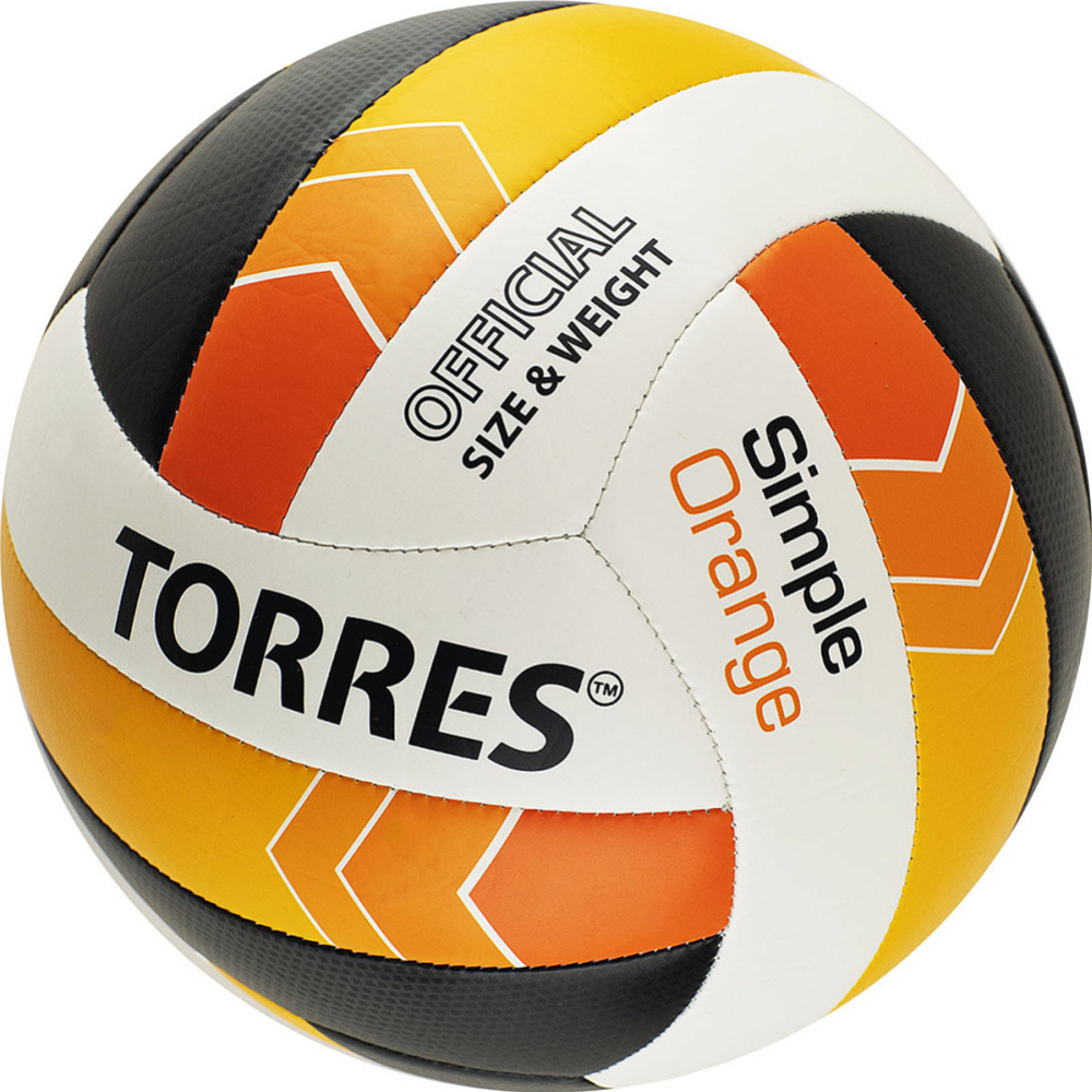 Картинка товара Волейбольный мяч «Torres» Simple Orange, V32125, размер 5