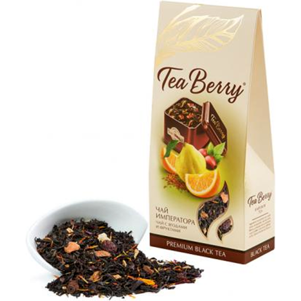 Чай черный  «Tea Berry»  Чай им­пе­ра­то­ра, 100 г