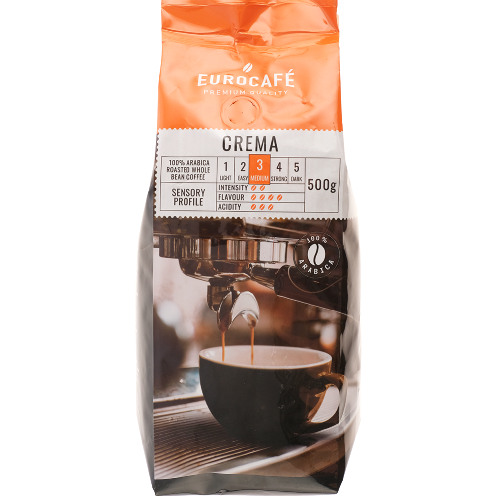 Кофе в зернах «Eurocafe» Standard crema, 500 г #0