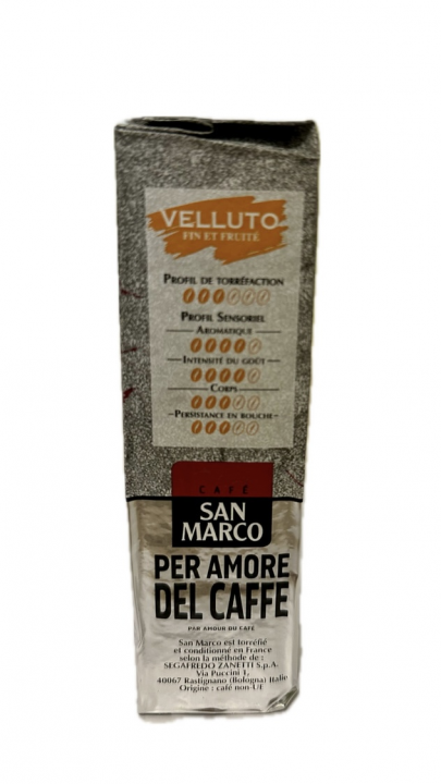 Кофе SAN MARCO молотый "Velluto", 250г.