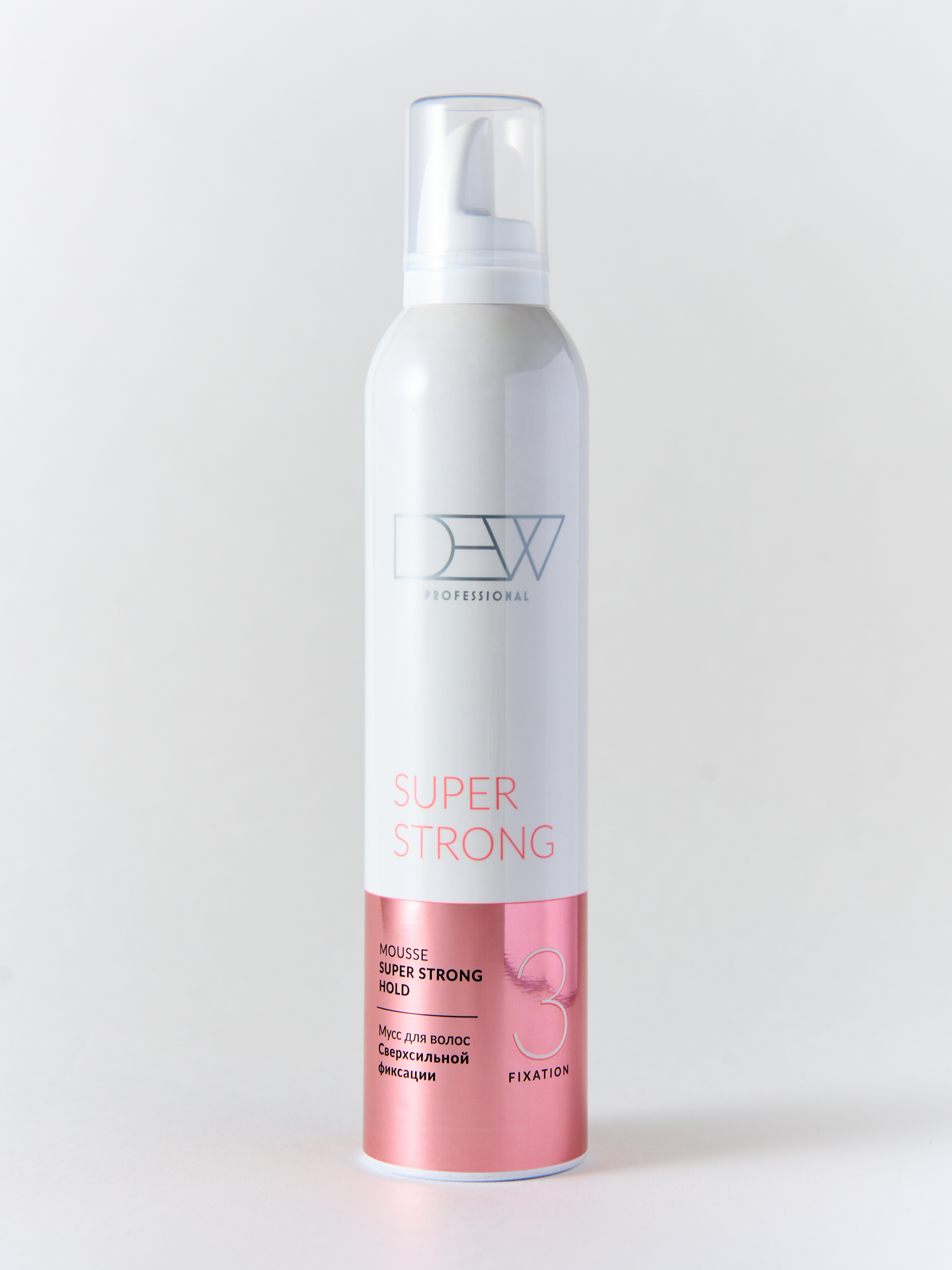 Мусс для волос сверхсильной фиксации (Hair Mousse Super Strong) серии «DEW PROFESSIONAL», 350 мл