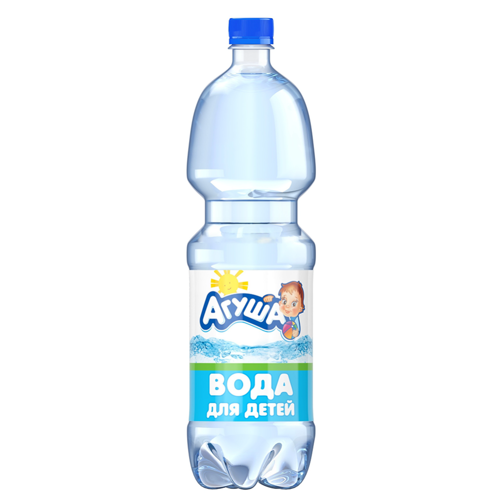 Вода питьевая негазированная «Агуша» детская 0+, 1.5 л