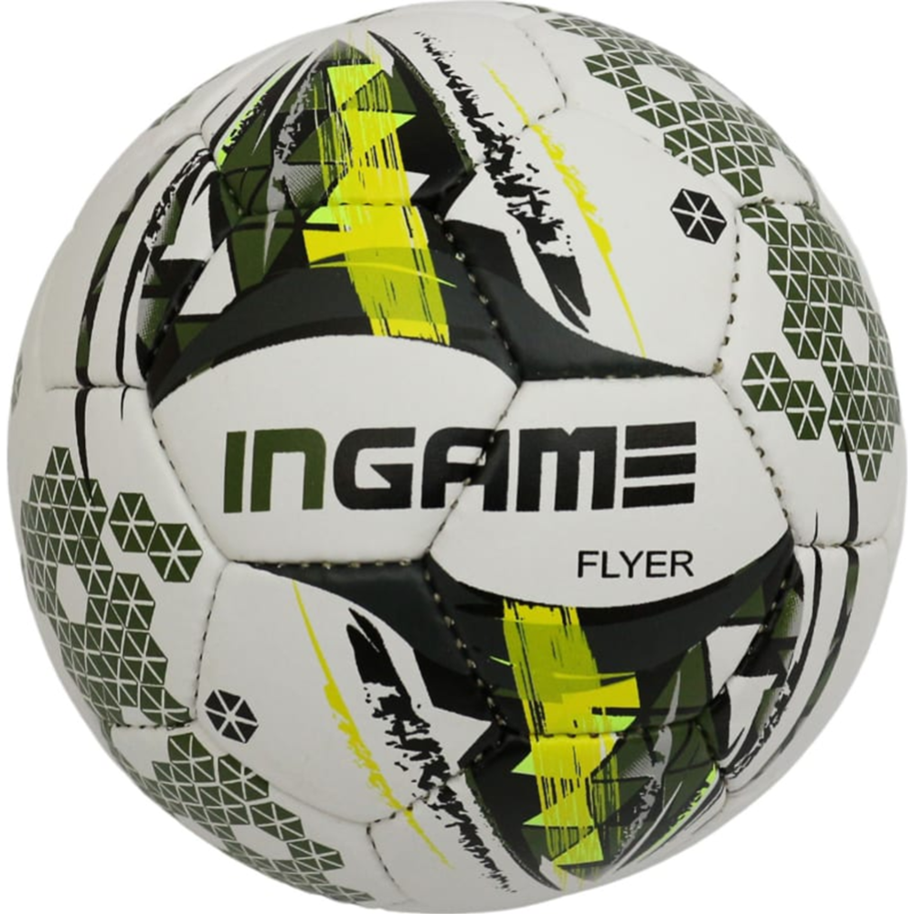 Футбольный мяч «Ingame» Flyer IFB-105, белый/желтый