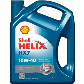 Мо­тор­ное масло «Shell» Helix HX7 10W-40, 550053738, 5 л