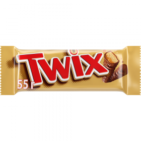 Шо­ко­лад­ный ба­тон­чик «Twix» с ка­ра­ме­лью, 55 г