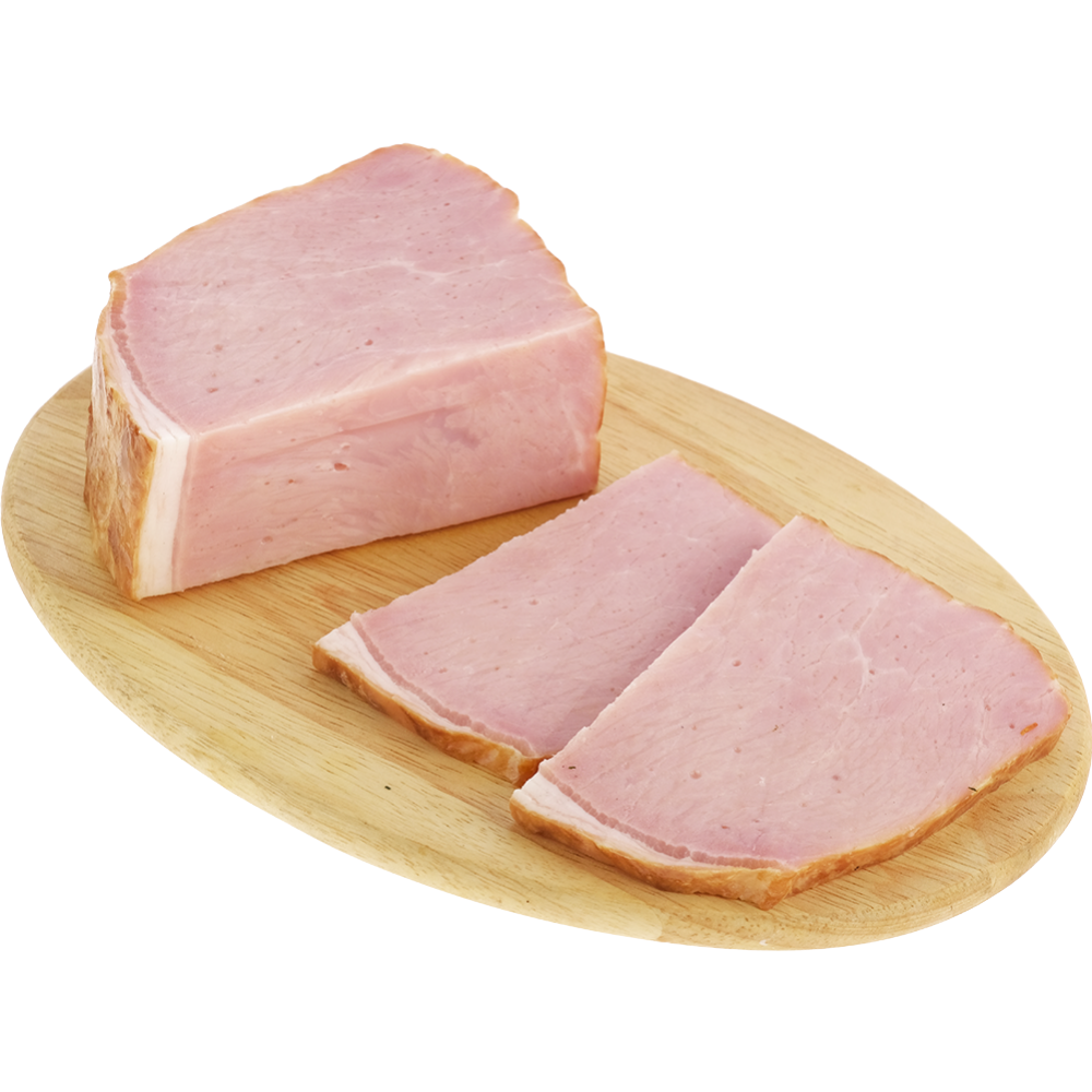 Продукт из мяса свинины «Гасцiнец з Палесся» копчёно-варёный, 1 кг #0