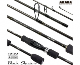 Спиннинг Akara SL1001 Black Shadow 702MLF TX-30 (3,5-10,5) 2,1 м