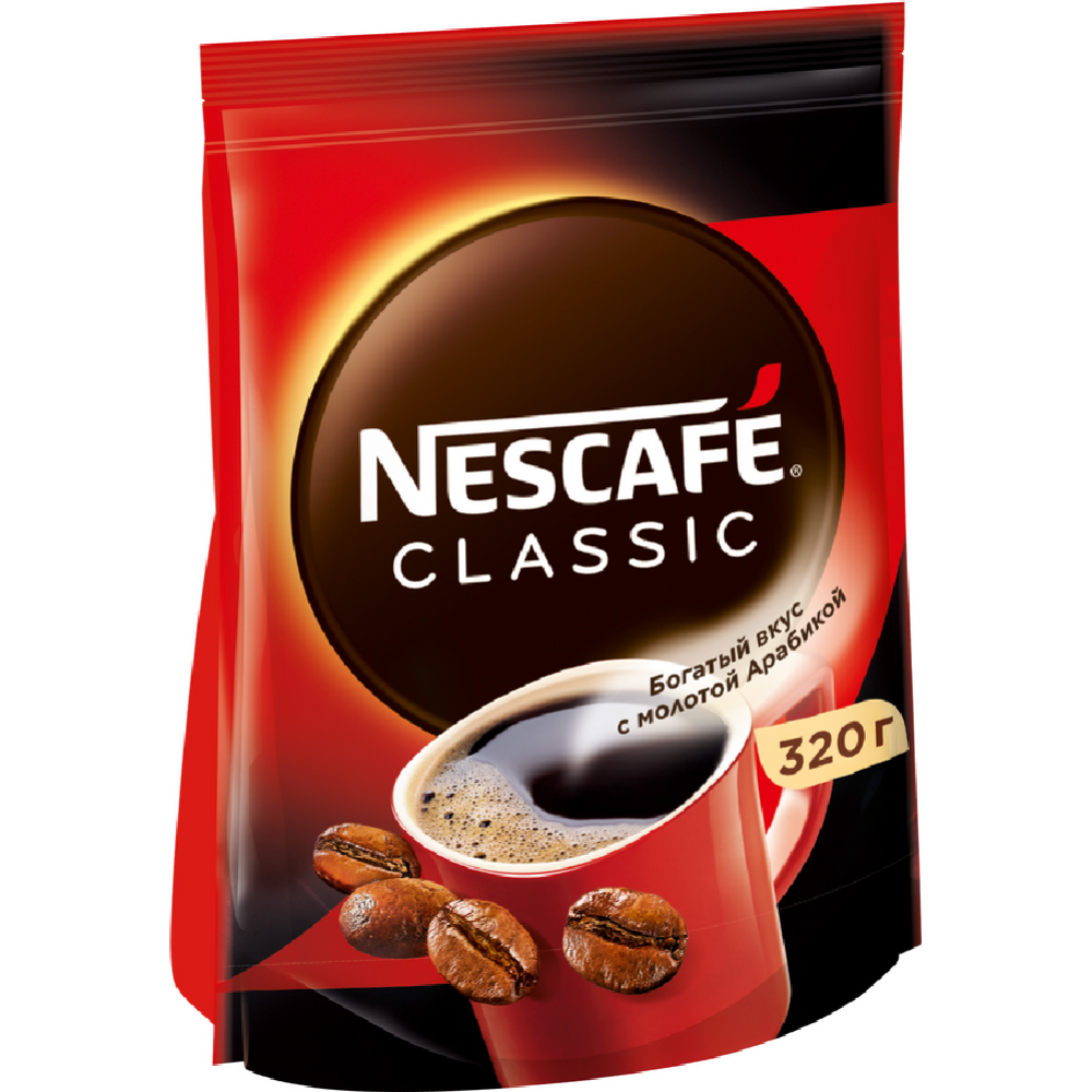 Кофе растворимый «Nescafe» Classic, с добавлением молотого, 320 г #4