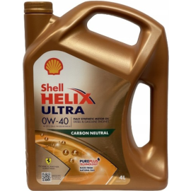 Масло моторное «Shell» Helix Ultra 0W-40, 550065927, 4 л